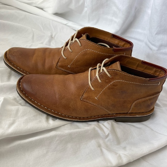 Steve Madden Men’s Hestonn, Tan Leather, Size 10 - Picture 2 of 6